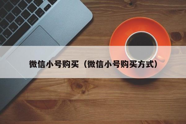 微信小号购买（微信小号购买方式）